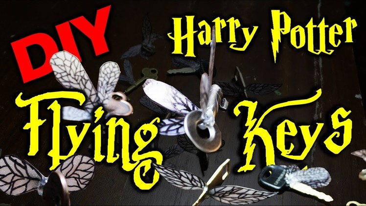 DIY Flying Keys - Harry Potter: Crafting With Cocktails (4.08)