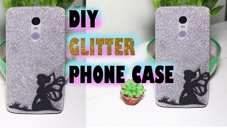 DIY GLITTER FOAM PHONE CASE |DIY GLITTER MOBILE COVER |