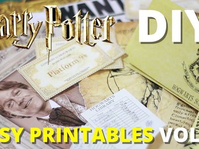 DIY Harry Potter Printables Vol. 1 - MUGGLE MAGIC
