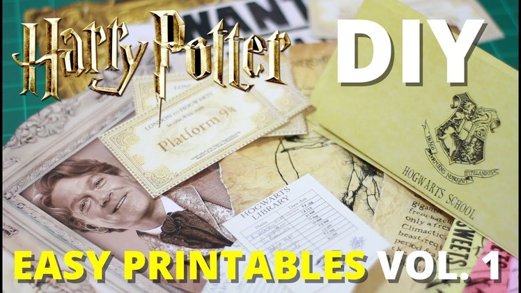 DIY Harry Potter Printables Vol. 1 - MUGGLE MAGIC