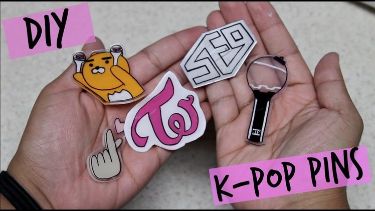 DIY K-POP PINS