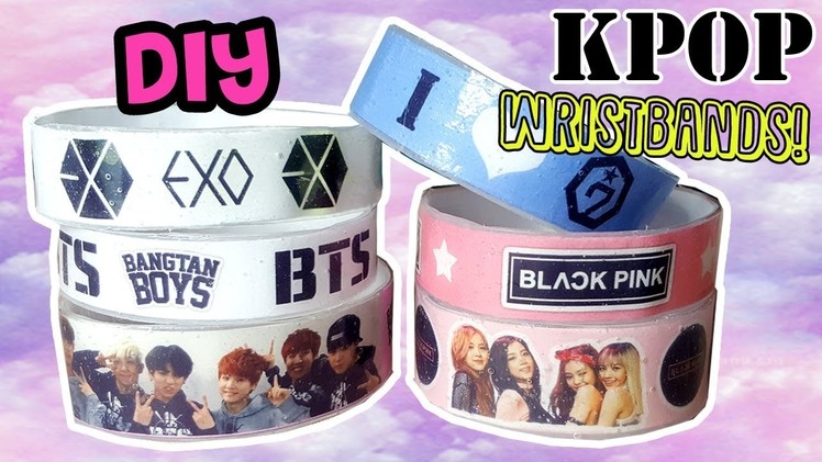 DIY K-POP Wristbands | Exo | BTS | Blackpink | Got7