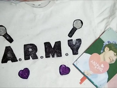 DIY Kpop BTS-ARMY Shirt