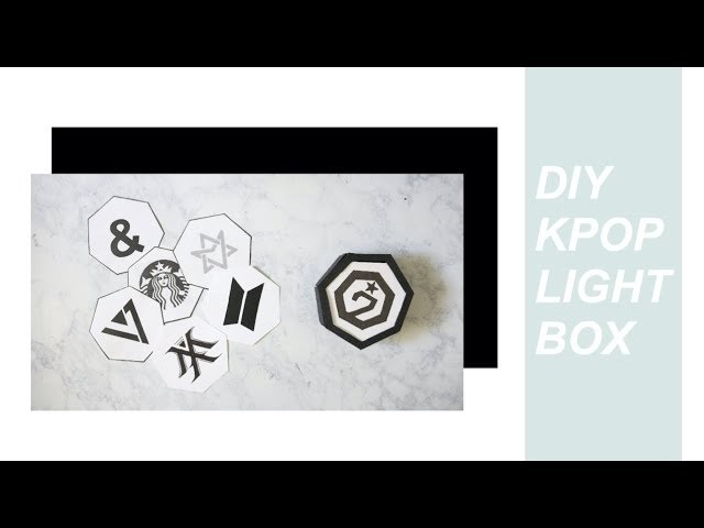 DIY Kpop. Lightbox (Got7, Monsta X, BTS & más)