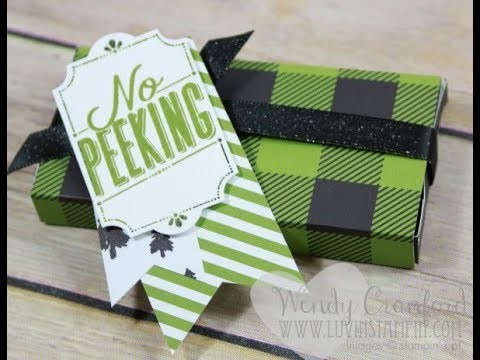 DIY Matchbox Gift Package feat. Merry Little Labels Stampin' UP!