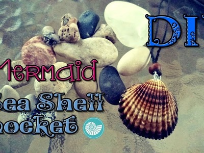 DIY Mermaid Sea Shell Locket!!