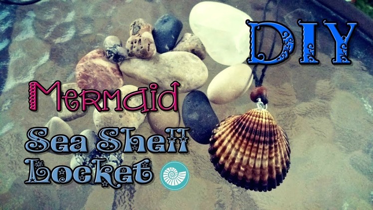 DIY Mermaid Sea Shell Locket!!