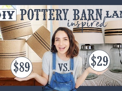DIY Pottery Barn Inspired Lamps | Get the Look for Less | Farmhouse Style