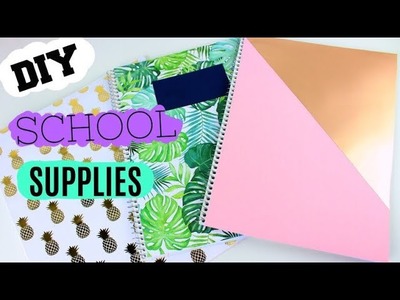 Diy School Supplies + Giveaway