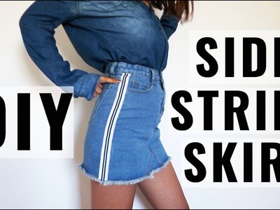 DIY: Side Stripe Skirt | Karen Or