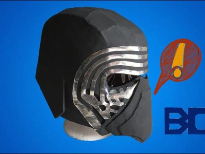 DIY: Star Wars Kylo Ren helmet Part 1: Free Templates