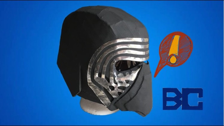 DIY: Star Wars Kylo Ren helmet Part 1: Free Templates