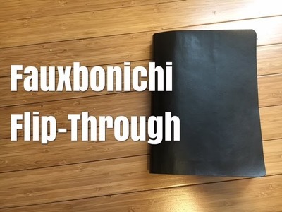 FAUXBONICHI FLIP-THROUGH || DIY Hobonichi