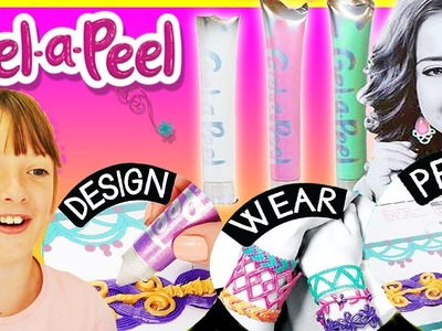 Gel-a-Peel GEL A PEEL 3D Design Pens Set DIY Fun Jewelry Bracelets Toys ABC Children's ToysReview #