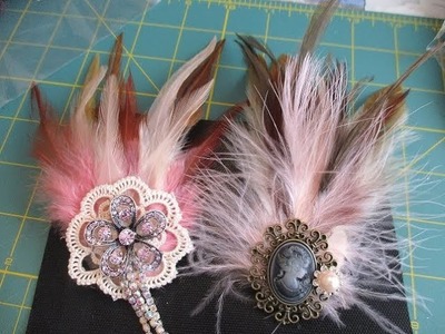 Gorgeous Feather Brooch Tutorial - jennings644