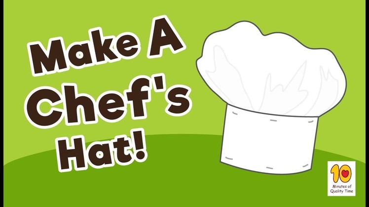 Hot to make a DIY Chef's Hat for Kids