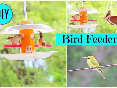 How To Make A Bird Feeder. DIY Homemade Plastic Bottle Bird Feeder