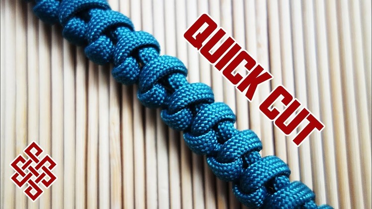 How to Make a Serpent Spine Knot Paracord Tutorial Quick Cut