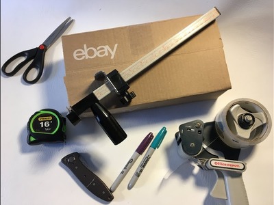 How to use a Box Resizer  Reducer Tutorial for shipping stuff for Ebay Amazon & Etsy