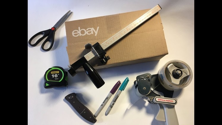 How to use a Box Resizer  Reducer Tutorial for shipping stuff for Ebay Amazon & Etsy