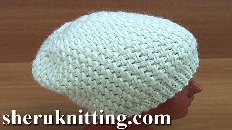 Knitted Slouchy Hat Tutorial 171