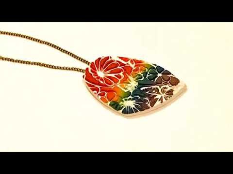 Polymer Clay Tutorial using Texture Stamps