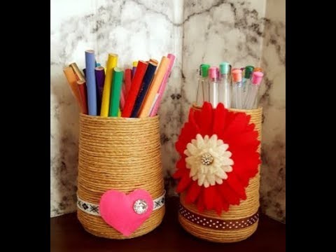 Quick and easy DIY pencil holder