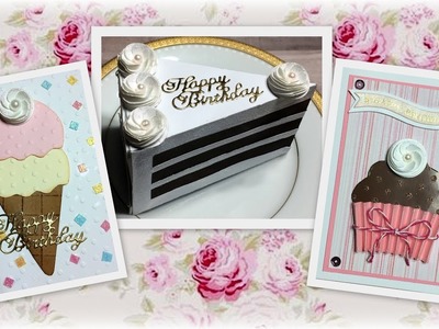Sweet Cards and Cake Box Tutorial