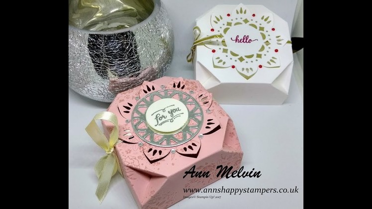 Unusual Gift Box Tutorial Using Stampin Up! Products