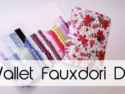 Wallet Fauxdori DIY | Midori. Traveler's Notebook | Creation in Between