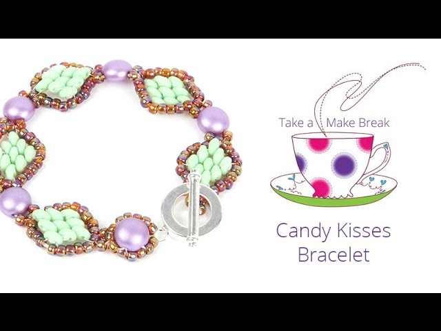 Candy Kisses Bracelet | Take a Make Break with Beads Direct