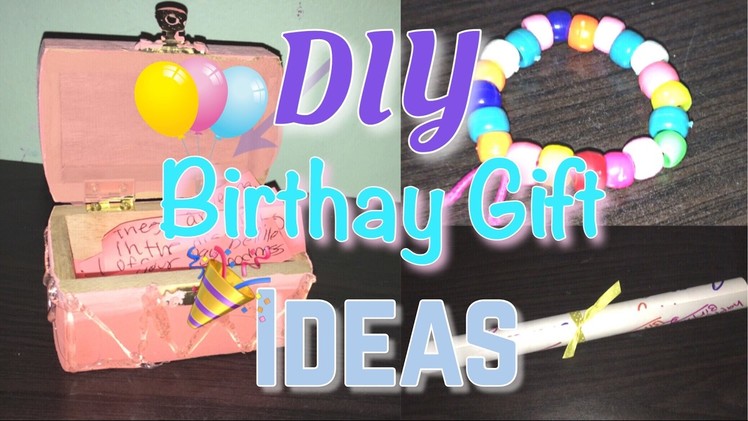 DIY BIRTHDAY Gift Ideas for Friends!! EASY and CHEAP!!????