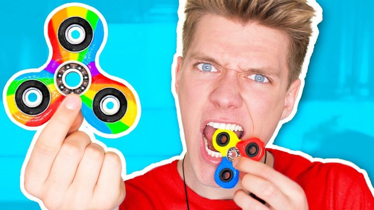 DIY Candy Fidget Spinners YOU CAN EAT!!!!!!! Rare Edible Fidget Spinner Toys & Tricks