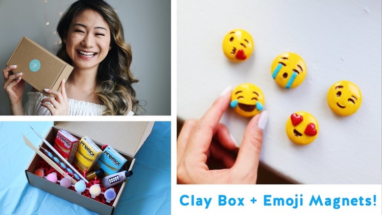 DIY Emoji Magnets + The Clay Box LAUNCH!