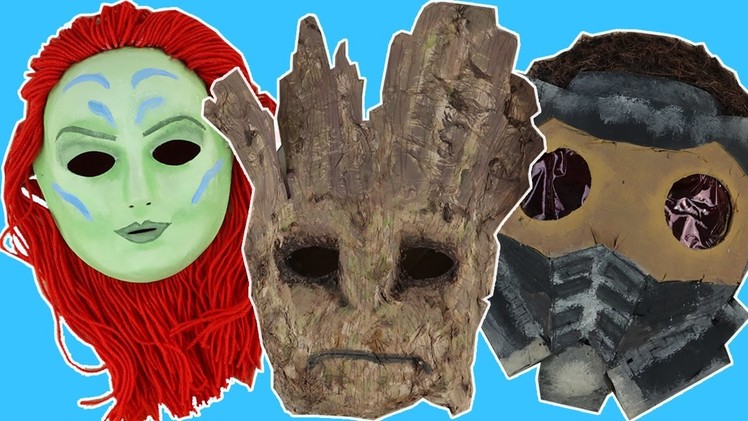 DIY: GUARDIANS OF THE GALAXY - MASK COMPILATION | Wildbrain Toy Club - Fun for Kids!