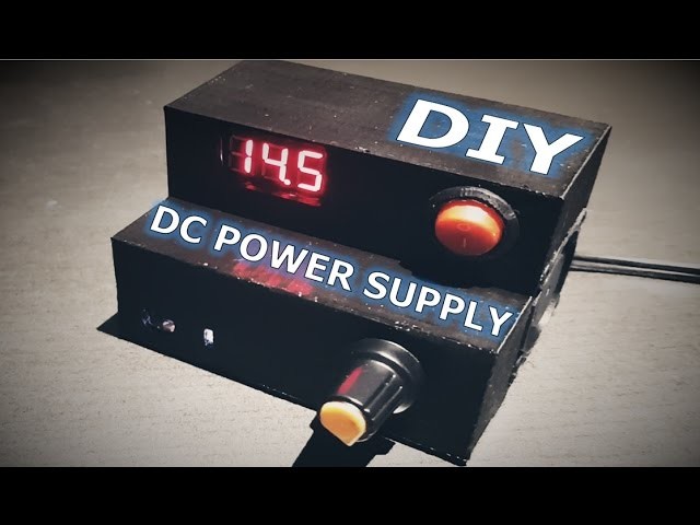 DIY | How to make a DC power supply from a power adapter