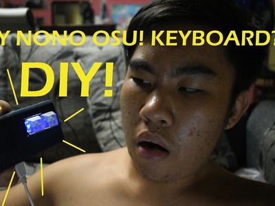 DIY Nono Keyboard Test! Cheap OSU! Keyboard!!