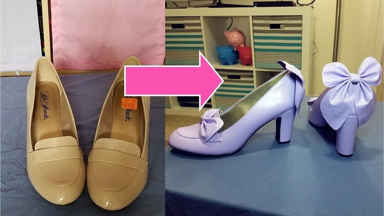 DIY Thrift Store Shoes to Lolita Shoes