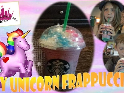 DIY Unicorn Frappuccino. Starbucks - Creative Princess