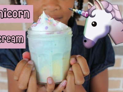 DIY Unicorn Rainbow Ice Cream. Milkshake | Glitter Recipe How-to | Glitter Girls Club