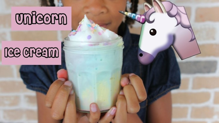 DIY Unicorn Rainbow Ice Cream. Milkshake | Glitter Recipe How-to | Glitter Girls Club