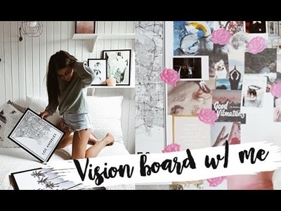 DIY vision board ☽ Manifest your dream life