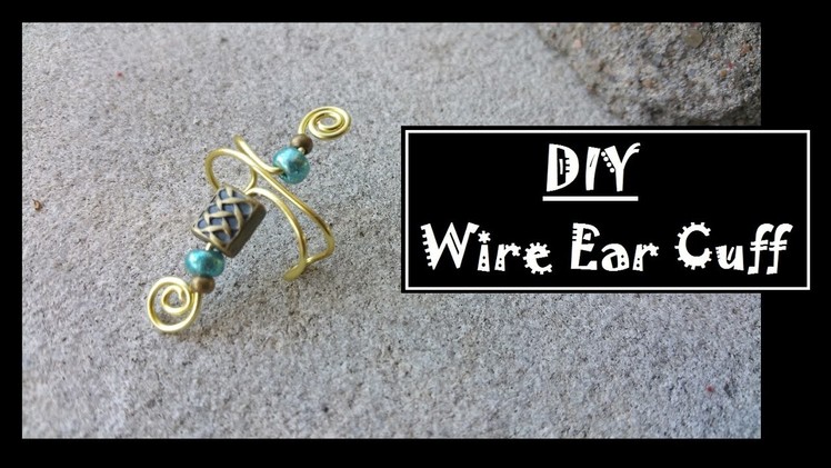 DIY Wire Ear Cuff