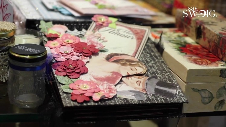 Gift the handmade & Personalized wedding theme albums for the couples | Shivani Frames | Say Swag