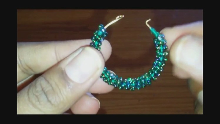 Green Beads Earrings || Green Hangings || latest Green Silk thread Designs || Latest Earring Design