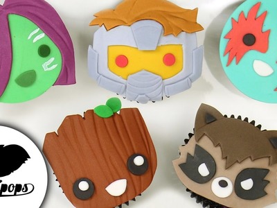 Guardians of the Galaxy Cupcakes | Marvel Studios | How to & DIY Party Ideas