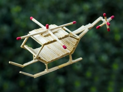 How to Make a Match Helicopter || Matchstick Craft