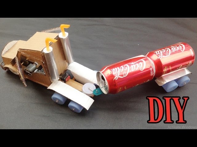 How To Make An Electric Truck DIY At Home - Awesome Powered Truck Very Easy