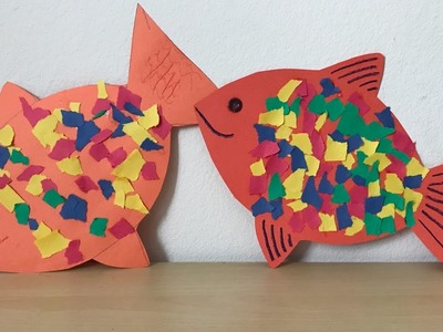Kids Crafts - Rainbow Fish - Happy Crafty
