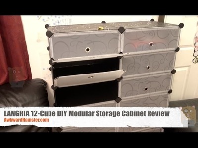 LANGRIA 12 Cube DIY Modular Storage Cabinet Review